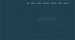 Desktop Screenshot of childrensvillageonline.org